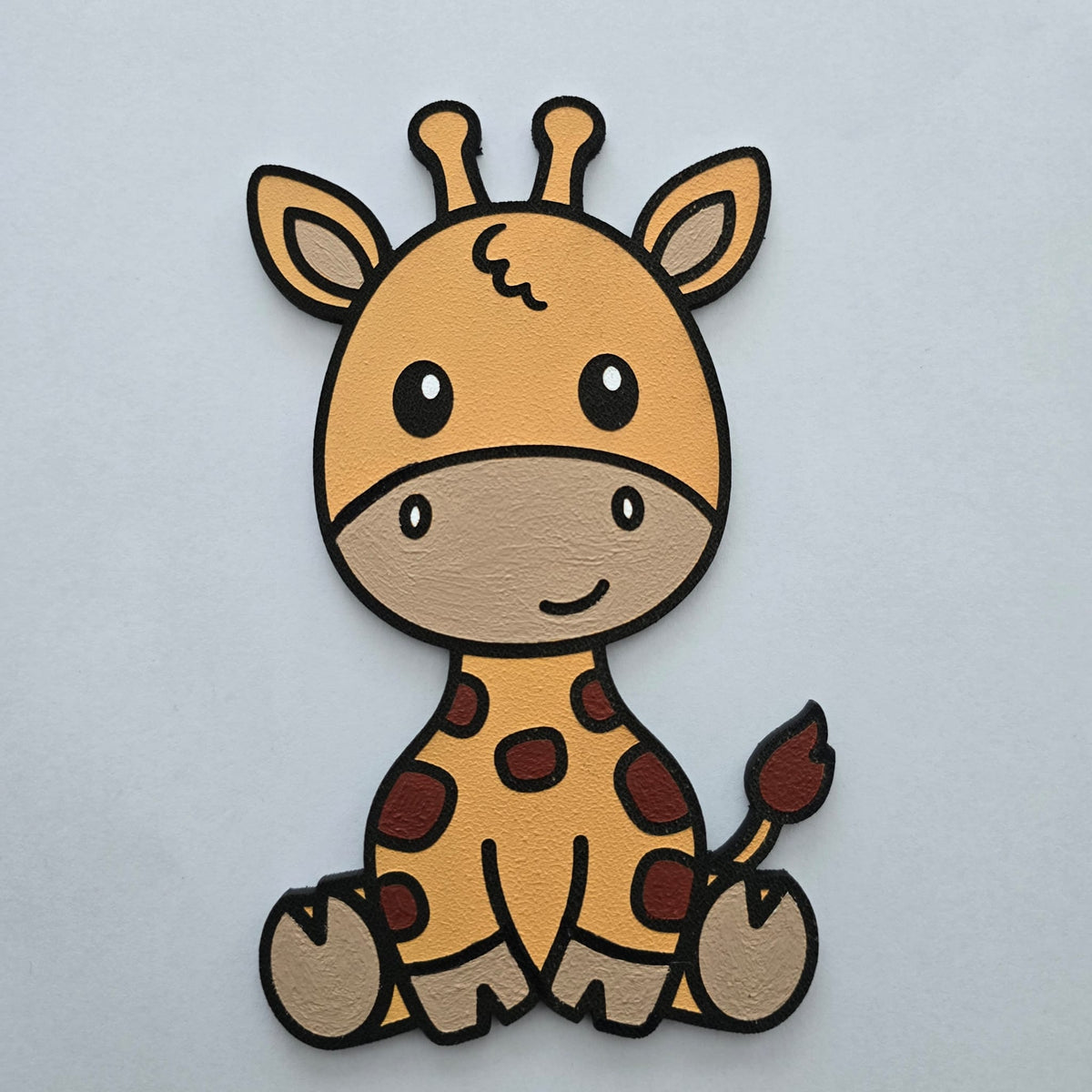Tiersujet Baby-Giraffe– Sujet für personalisiertes Kinderschild Shabby Chic