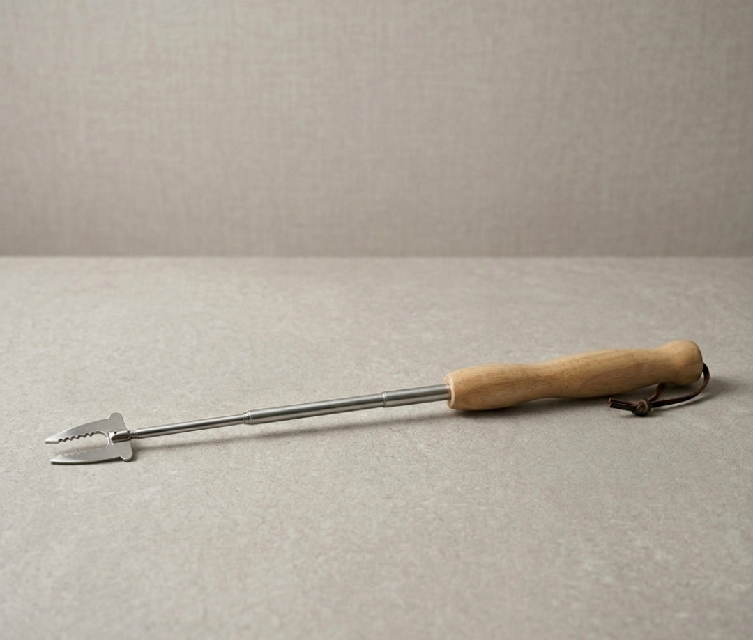 Teleskop-Grillgabel mit Gravur – das perfekte Geschenk für BBQ-Fans